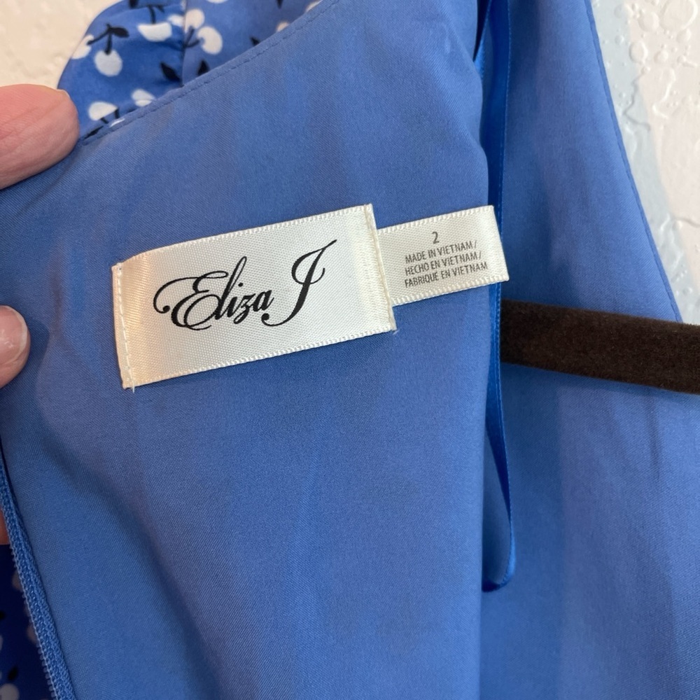 Eliza J Royal Blue Baby Doll Dress - Picture 4 of 8